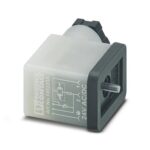 Conector de válvula - SACC-VB-3CON-M16/B-1L-SV 24V