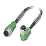 Cable para sensores/actuadores - SAC-4P-M12MS/1,5-PUR/M12FR