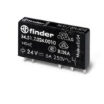 Relé electromecánico para placa de circuito impreso - 34.01 - 345170240010